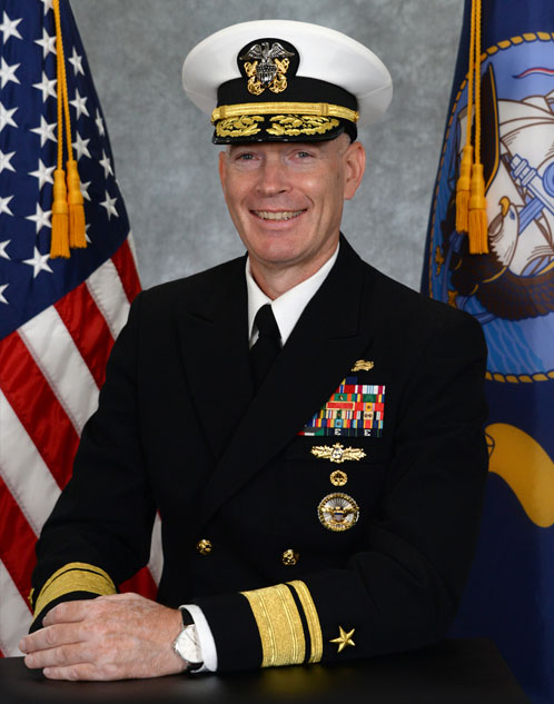 Bios photo of RADM Doug Small