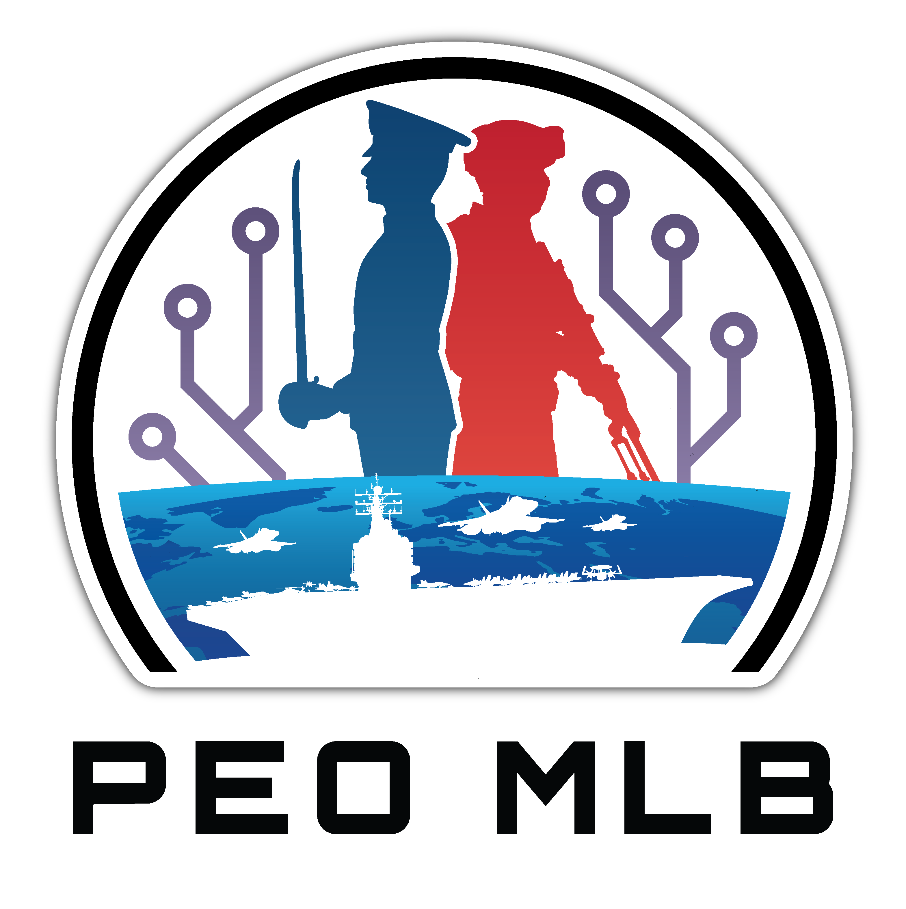 PEO MLB Logo